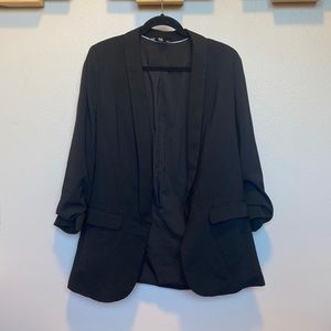 L Womens Black Blazer